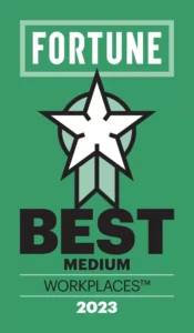 Best Medium Workplaces 2023 badge
