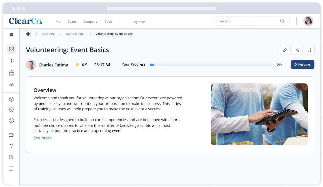 learning analytics dashboard mockup