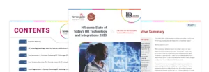 HR.com State of Today's HR Technology and Integrations 2025 Report Mockup