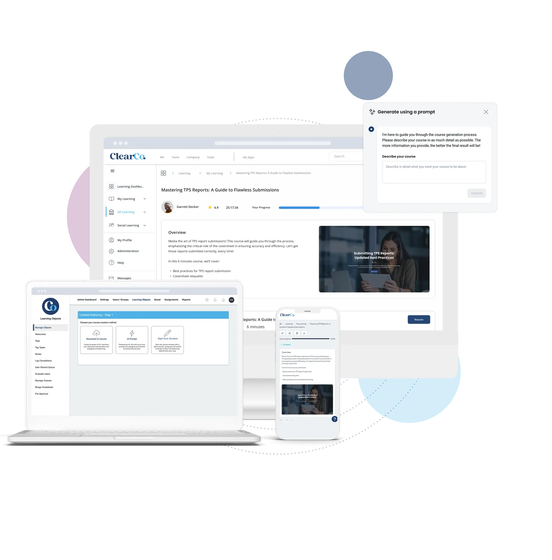 ai-course-builder-dashboard-mockup